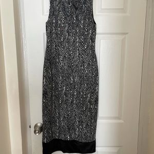 Cache size 8 dress midi length